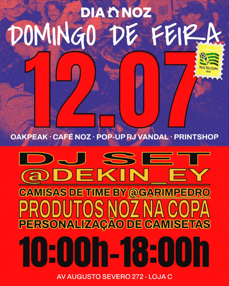 Casa Noz poster — Dia Noz, 12.07