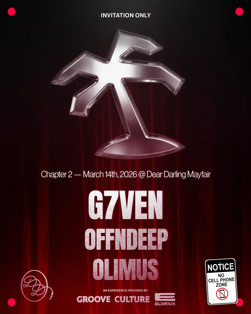 Groove Culture event poster — Chapter 2